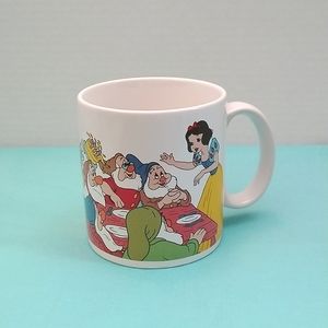 Vintage Disney 50th Anniversary Snow White And The Seven Dwarfs Collection Mug